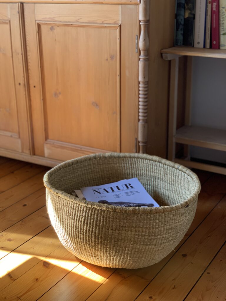 Storage Basket with rim L